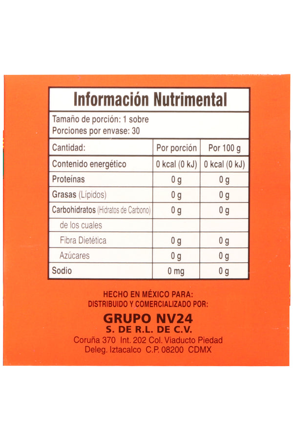 TÉ PUL-CALCIO C/30 SOBRES DE 3 GR C/U.  TÉ A BASE DE EUCALIPTO, MENTA, HIERBABUENA Y SAUCO. CERTIFICADO DE CALIDAD HARPC.