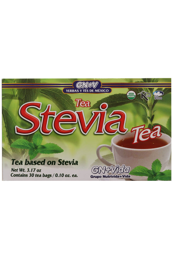 TÉ STEVIA C/30 SOBRES DE 3 GR C/U. CERTIFICADO DE CALIDAD HARPC.