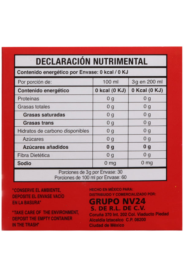 TÉ ROJO C/30 SOBRES DE 3 GR C/U. CERTIFICADO DE CALIDAD HARPC.