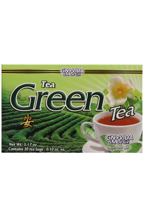 TÉ VERDE C/30 SOBRES DE 3 GR C/U. CERTIFICADO DE CALIDAD HARPC.