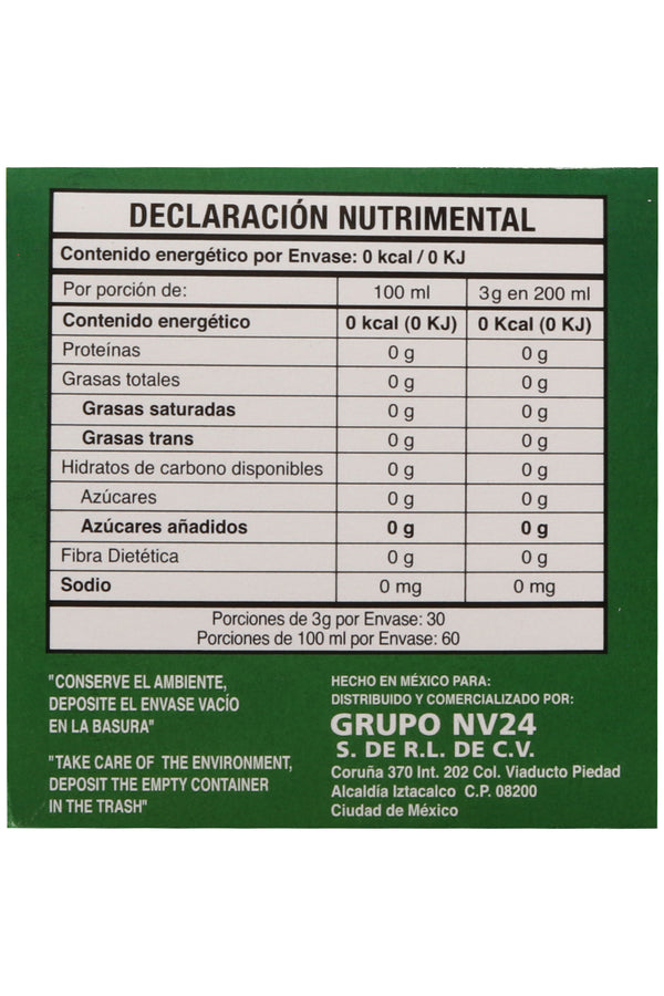 TÉ VERDE C/30 SOBRES DE 3 GR C/U. CERTIFICADO DE CALIDAD HARPC.