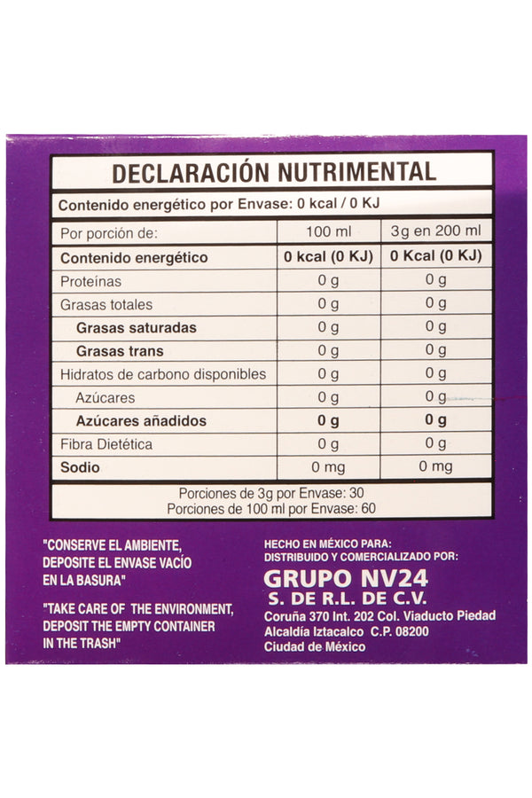 TÉ ZARZAMORA C/30 SOBRES DE 3G C/U. CERTIFICADO DE CALIDAD HARPC.