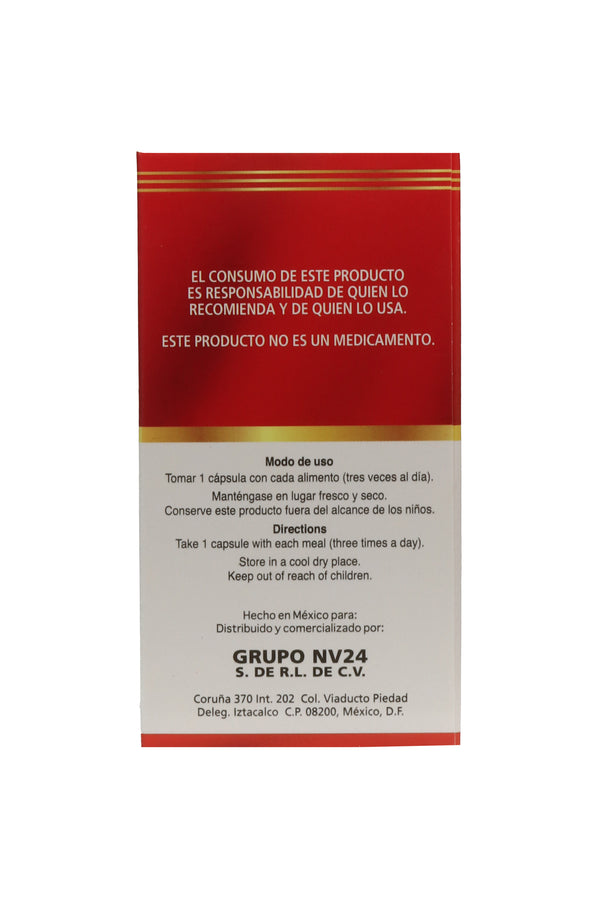 CAPS. VINAGRE DE MANZANA, HINOJO, VITAMINAS Y AMINOÁCIDOS C/60 DE 530 MG C/U. FORMULA MEJORADA UNISEX, NUEVA IMAGEN.