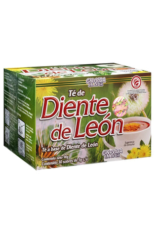 TÉ DE DIENTE DE LEÓN C/30 SOBRES DE 3GR C/U. CERTIFICADO DE CALIDAD HARPC.