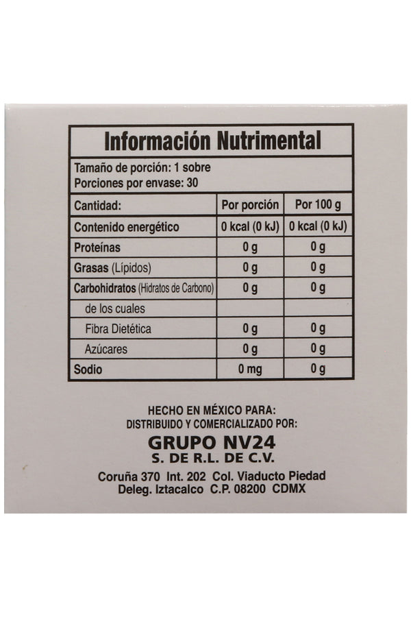 TÉ CÍTRICOS C/30 SOBRES DE 3GR C/U. TÉ A BASE DE HIERBA DE TÉ LIMÓN, NARANJA, KIWI Y TORONJA. CERTIFICADO DE CALIDAD HARPC.