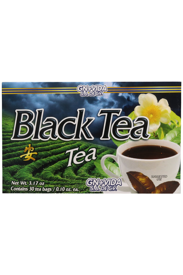 TÉ NEGRO C/30 SOBRES 3 GR C/U. CERTIFICADO DE CALIDAD HARPC.