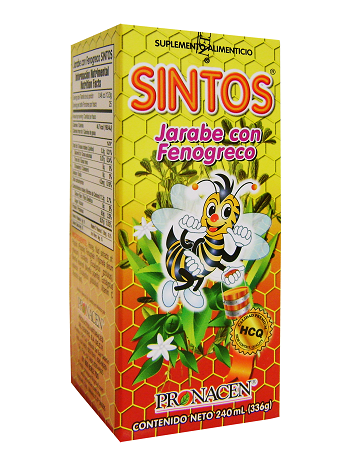 JARABE SIN TOS CON FENOGRECO 240ML.