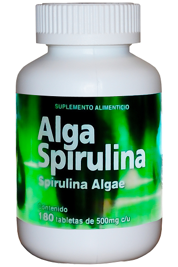 TBS. ALGA SPIRULINA C/180  500MG