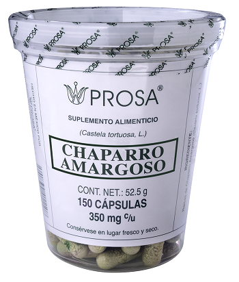 CAPS. CHAPARROSO AMARGO C/150