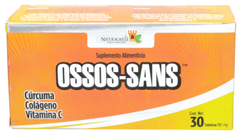TBS. OSSOS-SANS C/30* curcuma,colageno y vitamina C.