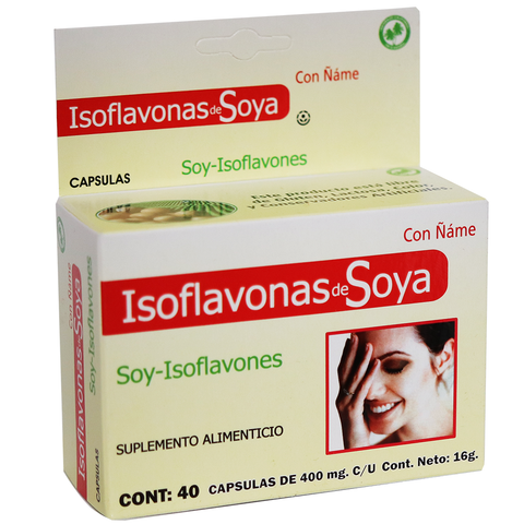 CAPS. ISOFLAVONAS DE SOYA C/40