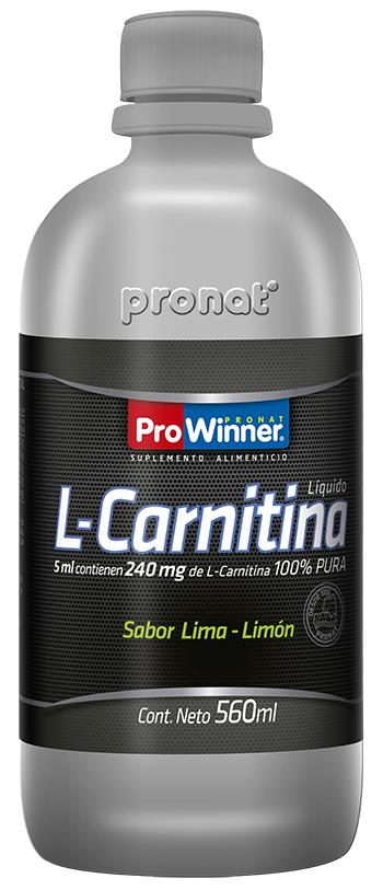 L-CARNITINA LIQ. (240 MG) 560 ML SABOR LIMA-LIMÓN