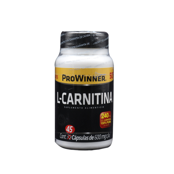 CAPS. L-CARNITINE C/30+30% GRATIS 600 MG