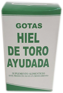 GOTAS HIEL DE TORO AYUDADA 15 ML