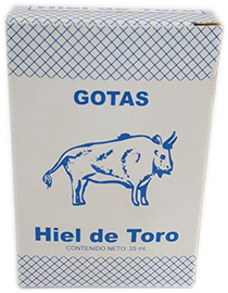 GOTAS HIEL DEL TORO VITAMINADA 30 ML.